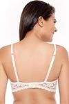 Zivame Lace Embrace Wired Moderate Push Up Green Bra — thumbnail 2