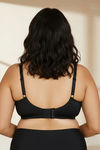 Zivame True Curv Cotton Laminated Non Wired Full Coverage Sag Lift Bra - Black — thumbnail 2