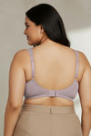 Zivame True Curv Cotton Laminated Non Wired Full Coverage Sag Lift Bra - Elderberry — thumbnail 3