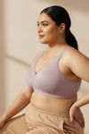 Zivame True Curv Cotton Laminated Non Wired Full Coverage Sag Lift Bra - Elderberry — thumbnail 4