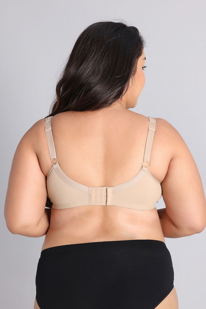 Zivame True Curv Cotton Laminated Non Wired Full Coverage Sag Lift Bra - Skin — image 3
