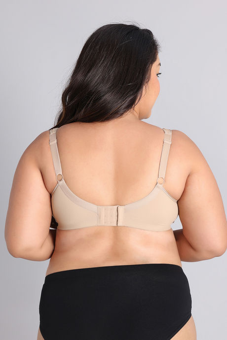 Zivame True Curv Cotton Laminated Non Wired Full Coverage Sag Lift Bra - Skin — image 3