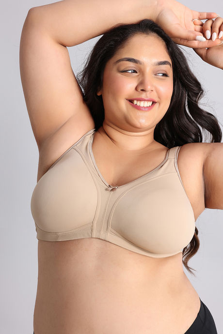 Zivame True Curv Cotton Laminated Non Wired Full Coverage Sag Lift Bra - Skin — image 5