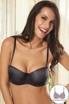 Zivame Priority Padded Wired 3/4th Coverage T-Shirt Bra-Black — thumbnail 4