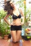 Zivame Priority Padded Wired Full Coverage T-Shirt Bra-Black — thumbnail 3