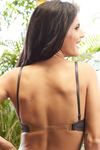 Zivame Priority Padded Wired Full Coverage T-Shirt Bra-Black — thumbnail 5