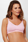 Zivame Seamless Moulded Double Layer Side Support Nursing Bra- Pink — thumbnail 7