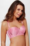 Zivame Double Layered Wired 3/4th Coverage Strapless Bra-Cashmere Rose — thumbnail 4