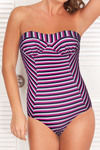 Zivame Aqua Padded Wired Bandeau Tummy Control Swimsuit — thumbnail 3