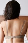 Zivame Padded Wired 3/4th Coverage T-Shirt Bra-Brown Mocha — thumbnail 3