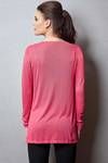 Zivame Viscose Asymetric Shrug- Pink — thumbnail 2