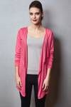 Zivame Viscose Asymetric Shrug- Pink — thumbnail 4