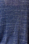 Zivame Sleeveless Relaxed Fit Shrug- Blue — thumbnail 3