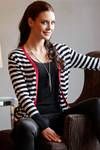 Zivame Stripped Cotton Cardigan — thumbnail 4