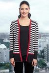 Zivame Stripped Cotton Cardigan — thumbnail 5