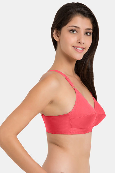 Souminie Single Layered Non-Wired Full Coverage Minimiser - Coral — image 2