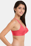 Souminie Single Layered Non-Wired Full Coverage Minimiser - Coral — thumbnail 2