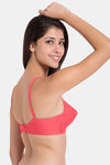 Souminie Single Layered Non-Wired Full Coverage Minimiser - Coral — thumbnail 3