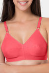 Souminie Single Layered Non-Wired Full Coverage Minimiser - Coral — thumbnail 5
