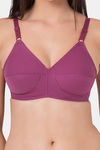 Souminie Single Layered Non-Wired Full Coverage Minimiser - Magenta — thumbnail 5