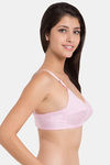 Souminie Single Layered Non-Wired Full Coverage Minimiser - Pink — thumbnail 2