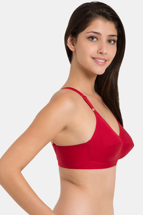Souminie Single Layered Non-Wired Full Coverage Minimiser - Red — image 2