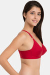 Souminie Single Layered Non-Wired Full Coverage Minimiser - Red — thumbnail 2