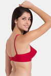 Souminie Single Layered Non-Wired Full Coverage Minimiser - Red — thumbnail 3