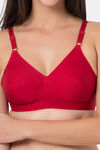 Souminie Single Layered Non-Wired Full Coverage Minimiser - Red — thumbnail 5