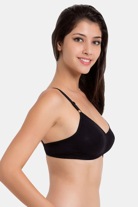 Souminie Single Layered Non-Wired Full Coverage Minimiser - Black — image 2