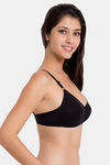 Souminie Single Layered Non-Wired Full Coverage Minimiser - Black — thumbnail 2