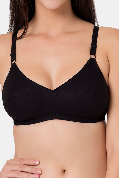 Souminie Single Layered Non-Wired Full Coverage Minimiser - Black — image 5