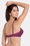 Souminie Single Layered Non-Wired Full Coverage Minimiser - Magenta — thumbnail 3