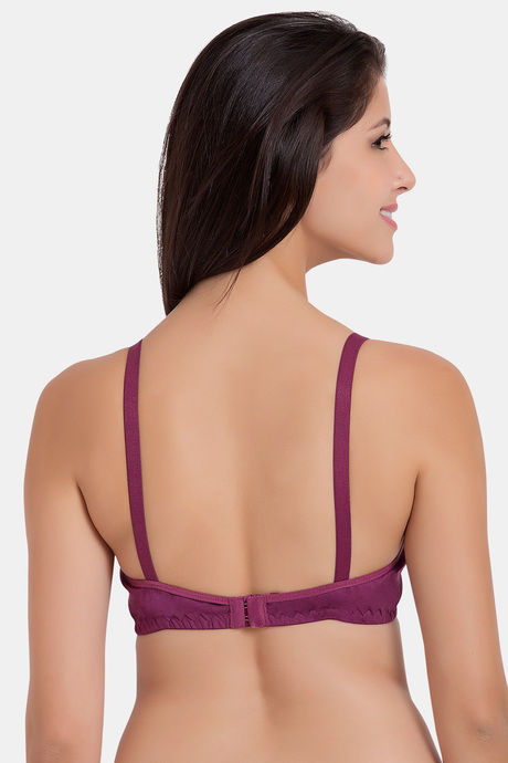 Souminie Single Layered Non-Wired Full Coverage Minimiser - Magenta — image 4