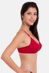Souminie Single Layered Non-Wired Full Coverage Minimiser - Red — thumbnail 2