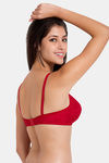 Souminie Single Layered Non-Wired Full Coverage Minimiser - Red — thumbnail 3