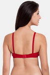 Souminie Single Layered Non-Wired Full Coverage Minimiser - Red — thumbnail 4
