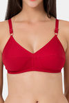 Souminie Single Layered Non-Wired Full Coverage Minimiser - Red — thumbnail 5