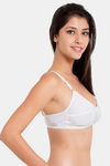 Souminie Single Layered Non-Wired Full Coverage Minimiser - White — thumbnail 2