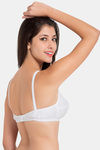 Souminie Single Layered Non-Wired Full Coverage Minimiser - White — thumbnail 3