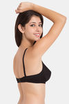Souminie Single Layered Non-Wired Full Coverage Minimiser - Black — thumbnail 3