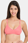 Souminie Single Layered Non-Wired Full Coverage Minimiser - Coral — thumbnail 1
