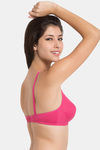 Souminie Single Layered Non-Wired Full Coverage Minimiser - Dark Pink — thumbnail 3
