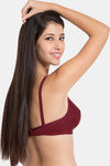 Souminie Single Layered Non-Wired Full Coverage Minimiser - Magenta — thumbnail 3
