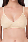 Souminie Single Layered Non-Wired Full Coverage Minimiser - Beige — thumbnail 7