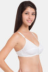 Souminie Single Layered Non-Wired Full Coverage Minimiser - White — thumbnail 2