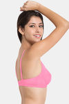 Souminie Single Layered Non-Wired Full Coverage Minimiser - Baby Pink — thumbnail 3