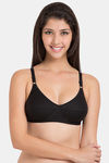 Souminie Single Layered Non-Wired Full Coverage Minimiser - Black — thumbnail 1