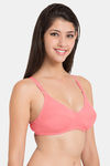 Souminie Single Layered Non-Wired Full Coverage Minimiser - Coral — thumbnail 2