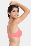 Souminie Single Layered Non-Wired Full Coverage Minimiser - Coral — thumbnail 3